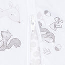 Sac de nuit en coton tissé - Forêt (2 togs)