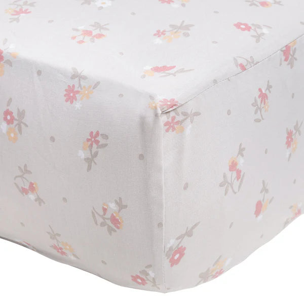 Drap Contour - Fleurs