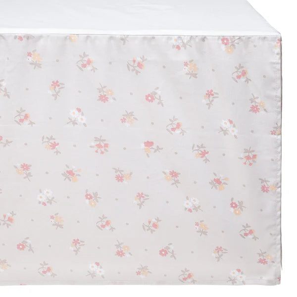 Jupe de lit - Fleurs