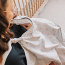 Tablier d'allaitement - Fleurs