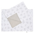 Housse de couette avec couvre oreiller - Feuilles — Perlimpinpin