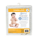 Protège-matelas imperméable OOPS en Bamboo pour lit de bébé