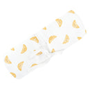 Couverture mousseline de coton -  Croissants