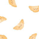 Couverture mousseline de coton -  Croissants