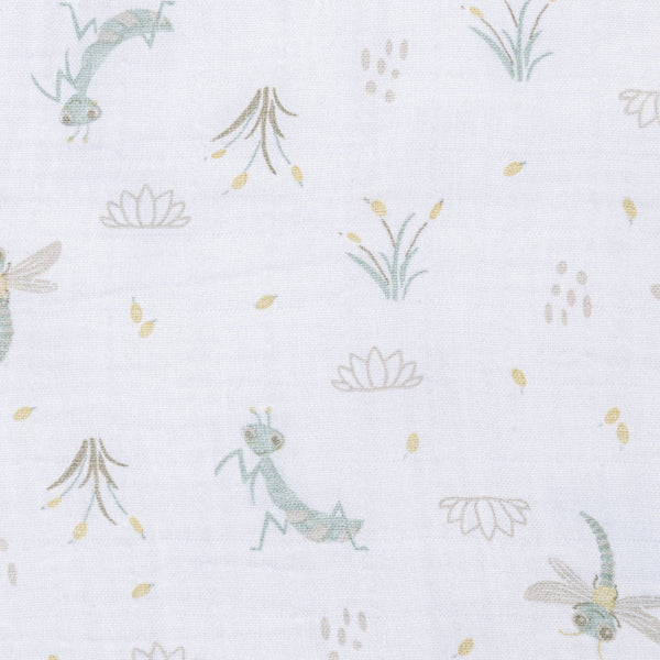Couverture mousseline de coton - Insectes