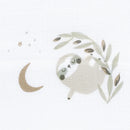 Couverture mousseline de coton - Paresseux