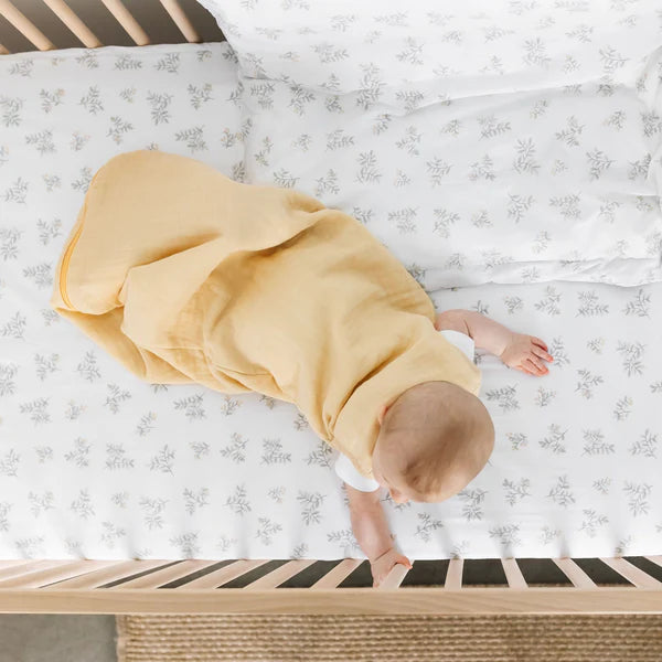 Sac de nuit en mousseline de coton - Citron (0,7 tog)