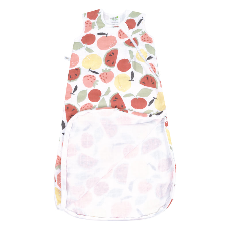 Sac de nuit en mousseline de coton - Fruits (0.7 tog)