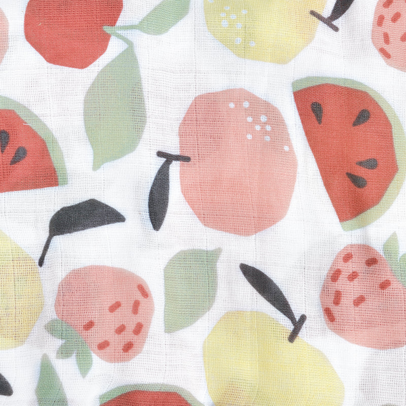 Sac de nuit en mousseline de coton - Fruits (0.7 tog)