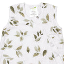 Sac de nuit en mousseline de coton - Feuilles (0,7 tog)