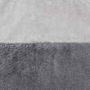 Sac de nuit en peluche - Gris uni (1.5 togs)