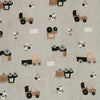 Sac de nuit en peluche - Tracteurs (1.5 togs)