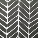 Sac de nuit en coton tissé -Chevron (2 togs)