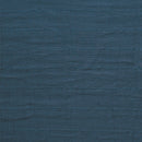 Couverture mousseline de coton - Bleu marin