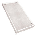 Housse pour matelas à langer en ratine - Blanc — Kushies Baby