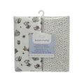 Ensemble de 2 draps contour en flanelle- Écureuils et Ratons — Koalababy