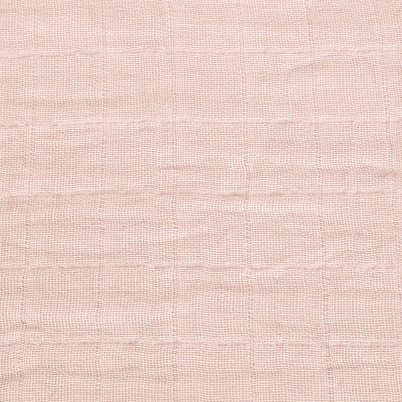 Couverture mousseline de coton - Rose