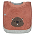 Ensemble de 2 bavoirs ratine - Castor — Perlimpinpin