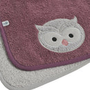 Ensemble de 2 bavoirs ratine - Hibou