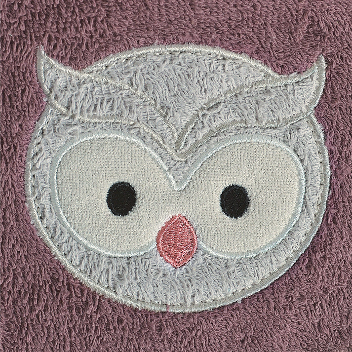 Ensemble de 2 bavoirs ratine - Hibou