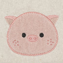 Ensemble de 2 bavoirs ratine - Cochon