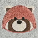 Ensemble de 2 bavoirs ratine - Panda Roux