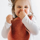 Ensemble de 2 bavoirs ratine - Panda Roux