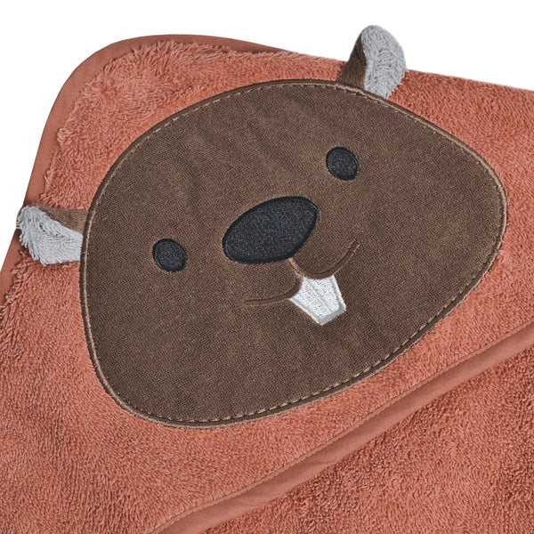 Serviette à capuchon - Castor