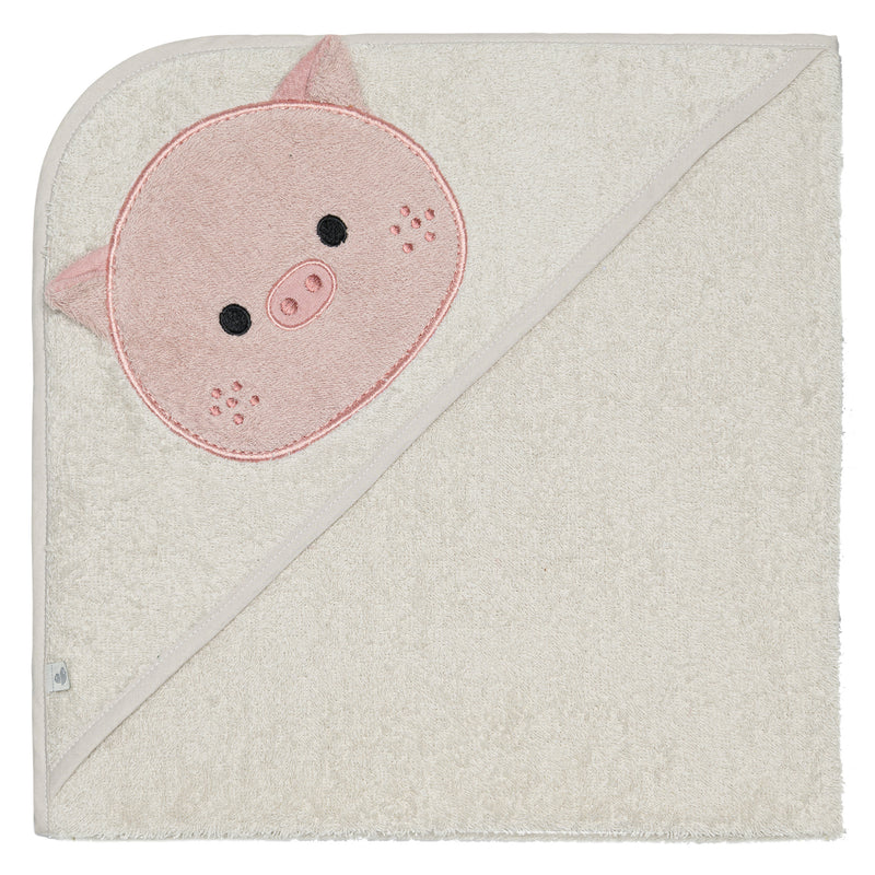 Serviette à capuchon - Cochon