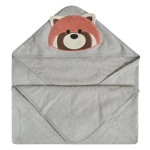 Serviette à capuchon - Panda Roux
