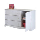 Hulric - 6 Drawer Double Dresser -- Pure White