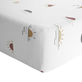 Drap contour pour lit de bébé percale - Soleil — Kushies Baby