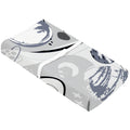 Housse pour matelas à langer percale avec ouverture pour sangles - Space Blues — Kushies Baby
