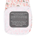 Sac de nuit en mousseline de coton - Fleurs (0,7 tog)