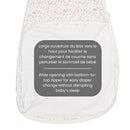 Sac de nuit matelassée en bambou - Pré (1 tog)