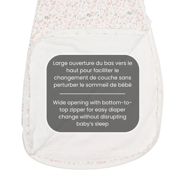Sac de nuit matelassée en bambou - Pré (1 tog)