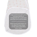 Sac de nuit en coton tissé - Fleurs (2 togs)