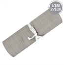 Couverture mousseline de coton - Taupe