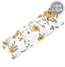 Couverture mousseline de coton - Bouton d'or