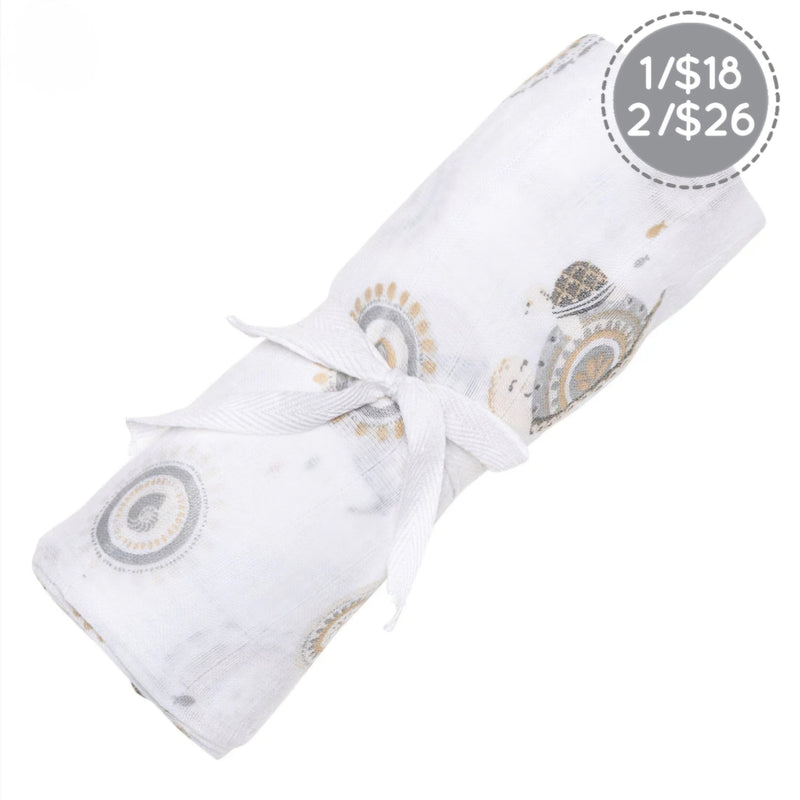 Couverture mousseline de coton - Tortues