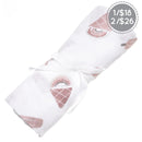 Couverture mousseline de coton - Crème glacée