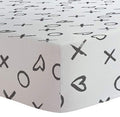 Drap contour pour lit de bébé - XO — Kushies Baby