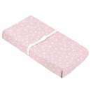 Housse pour matelas à langer avec ouverture pour sangles - XO Rose