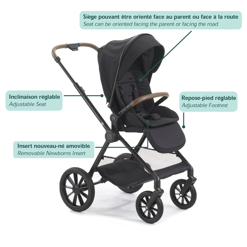 Poussette Z1 Kaki