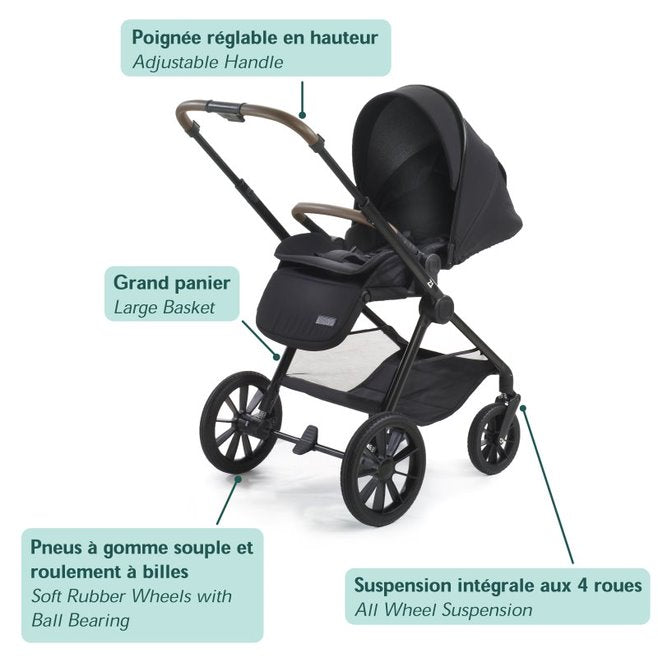 Poussette Z1 Kaki