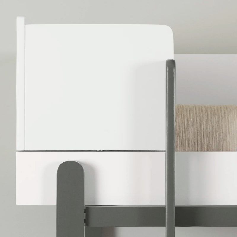 Bebble - Modern Bunk Beds -- White and Natural