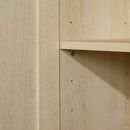 Buffet 2 portes avec tablettes Arum - Chêne blanchi