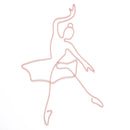 Décorations murales - Ballerina Baby