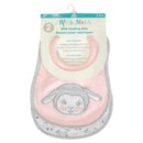 2 Bavoirs pour nourrissons - Rose