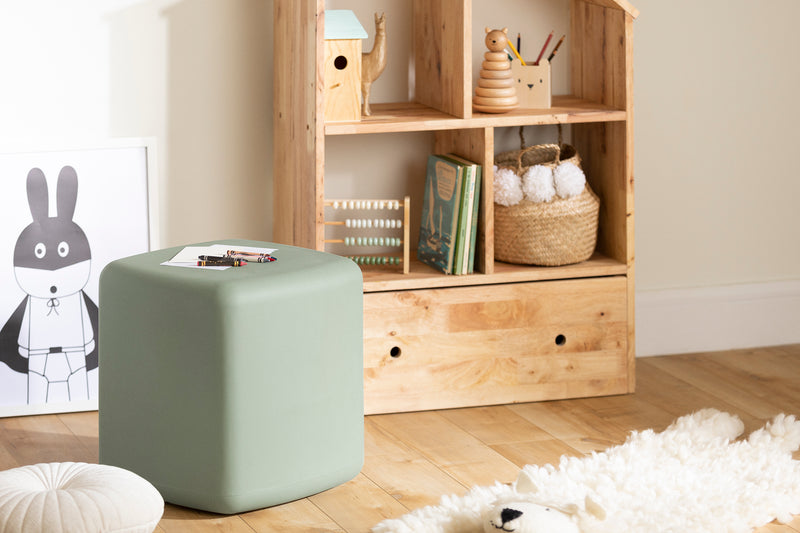 Sweedi-Tabouret pour enfants-Vert sauge